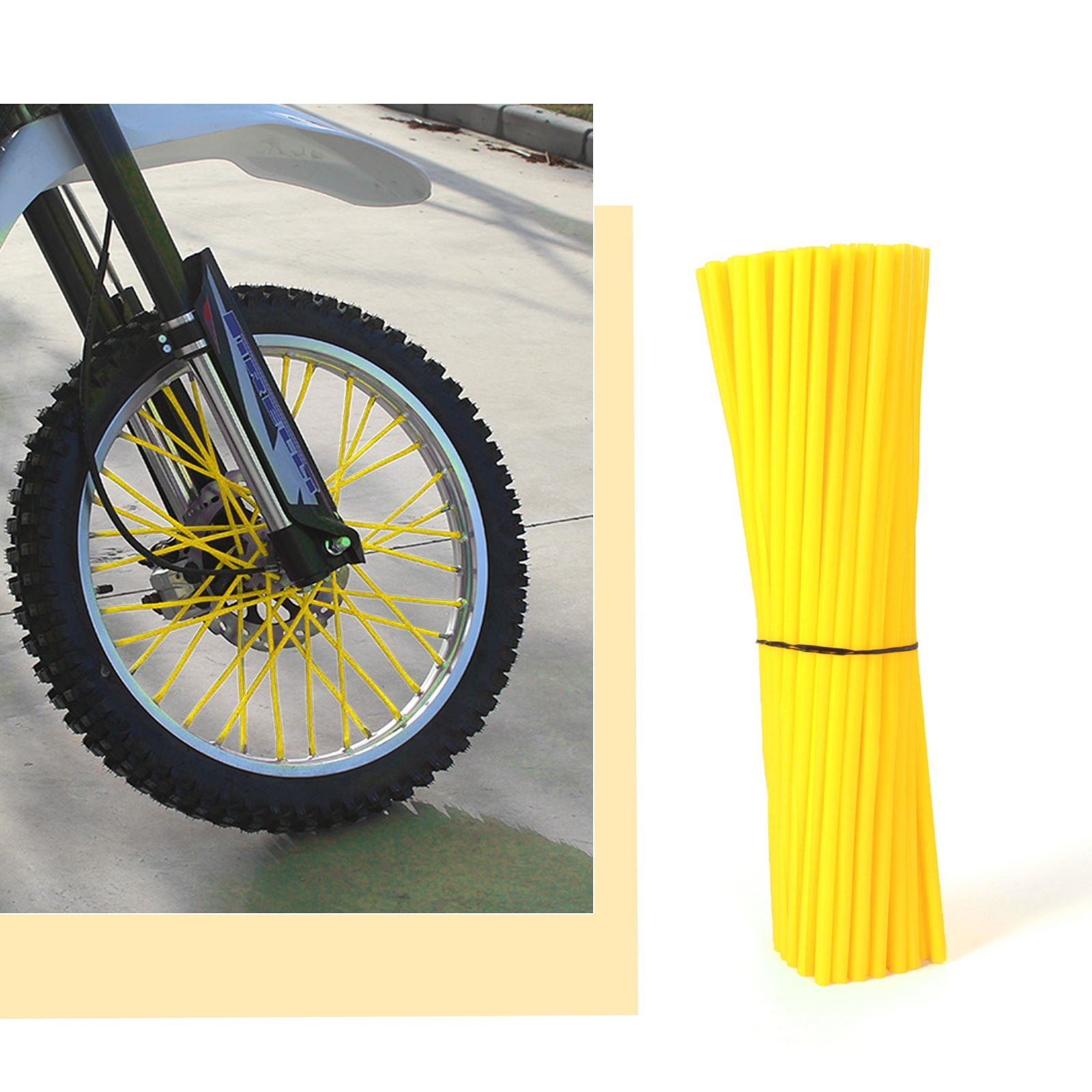 Yellow 17cm [72 strips]