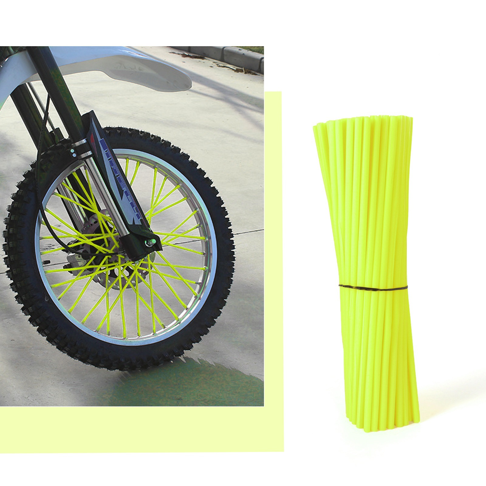 Light yellow 17cm [72 strips]