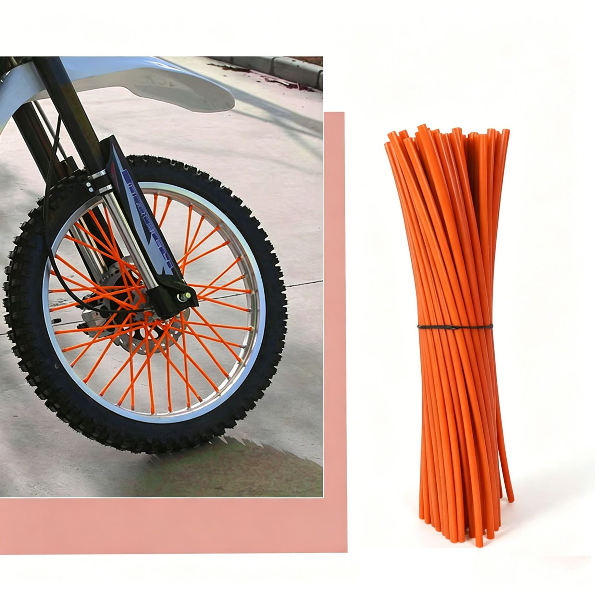Orange 17cm [72 strips]