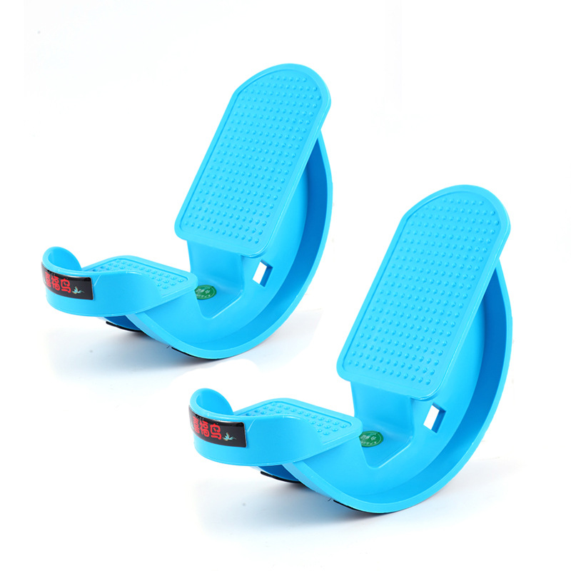 Stretch wheel oblique pedal blue two pack