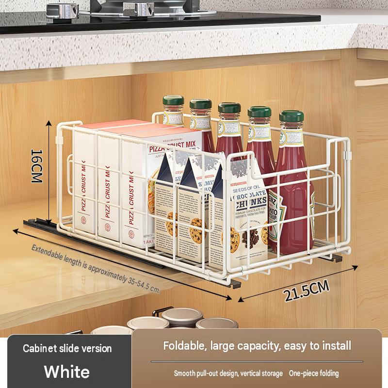Single layer-drawer basket [white]]