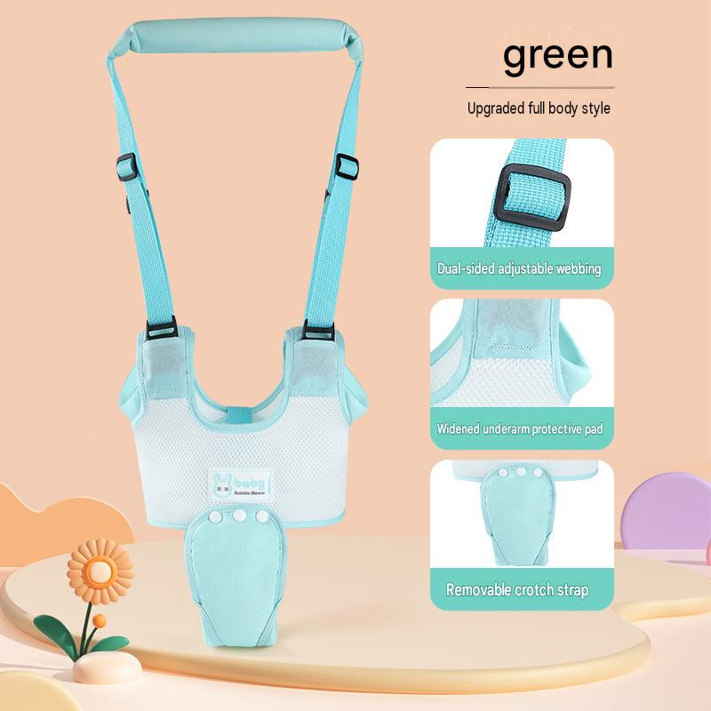 Rabbit mesh toddler belt green   crotch protector
