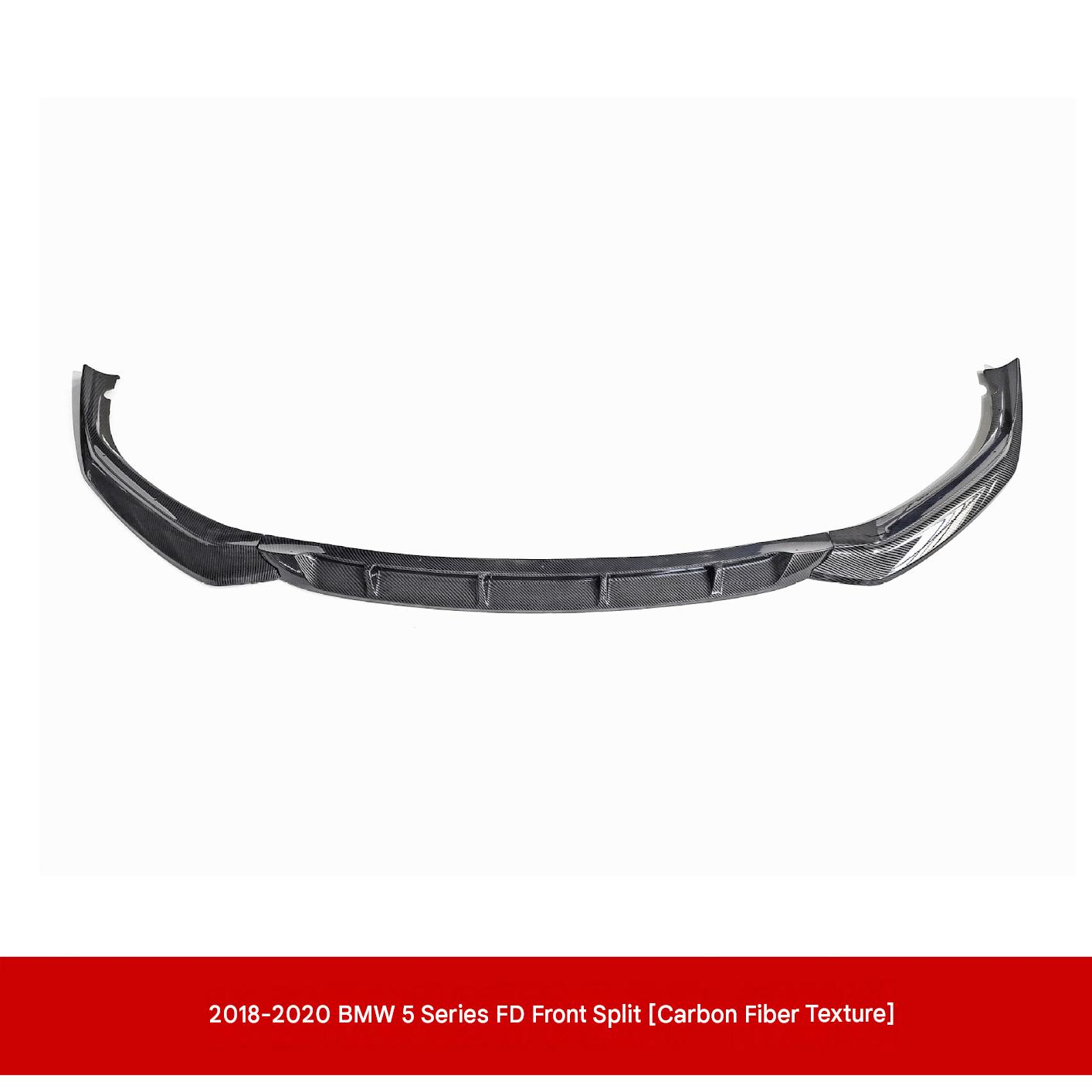 18-20 bmw 5 series fd three-stage front shovel [carbon fiber pattern]