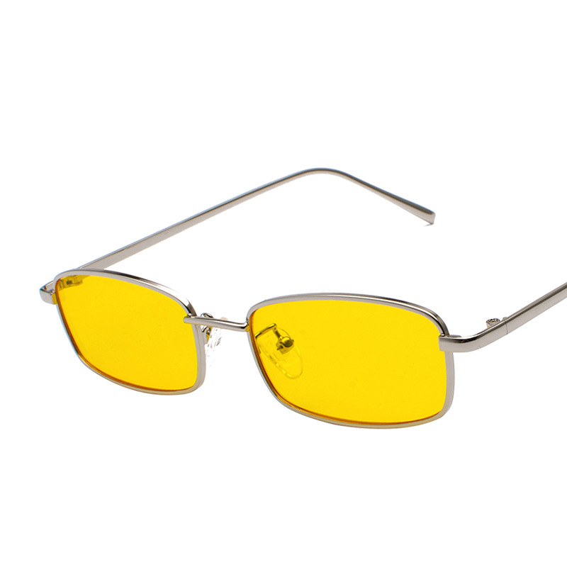 Silver frame yellow C6