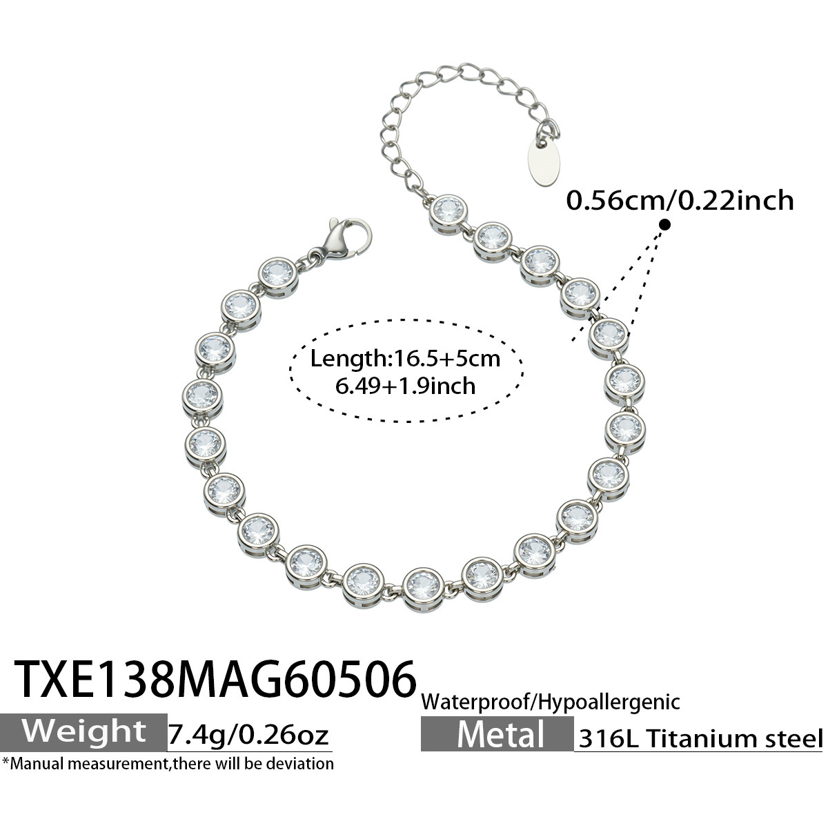 1:1 bracelet