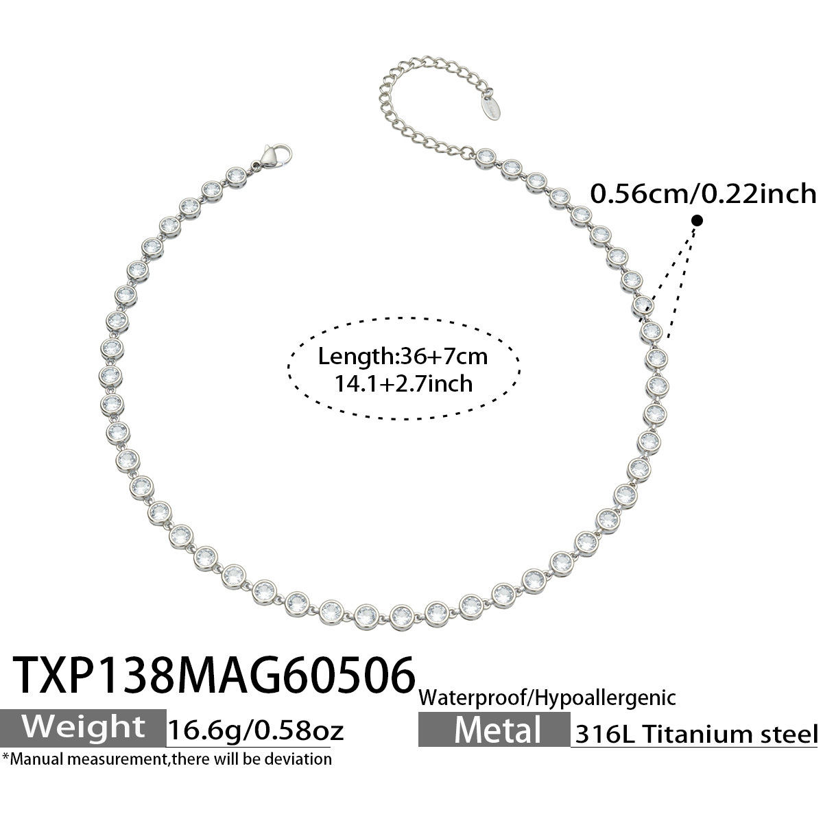 13:13 necklace