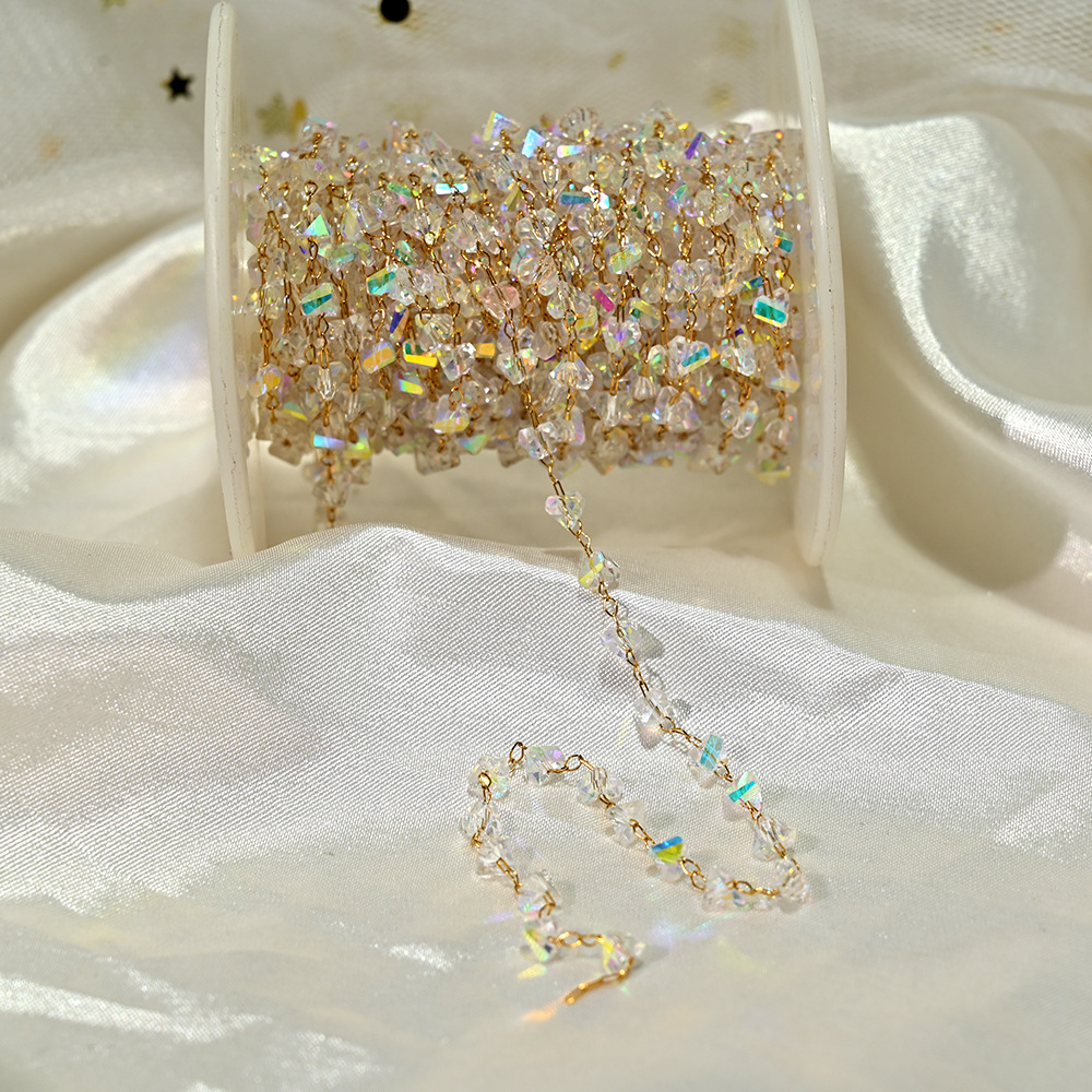 4:Lt037-gold chain white flash