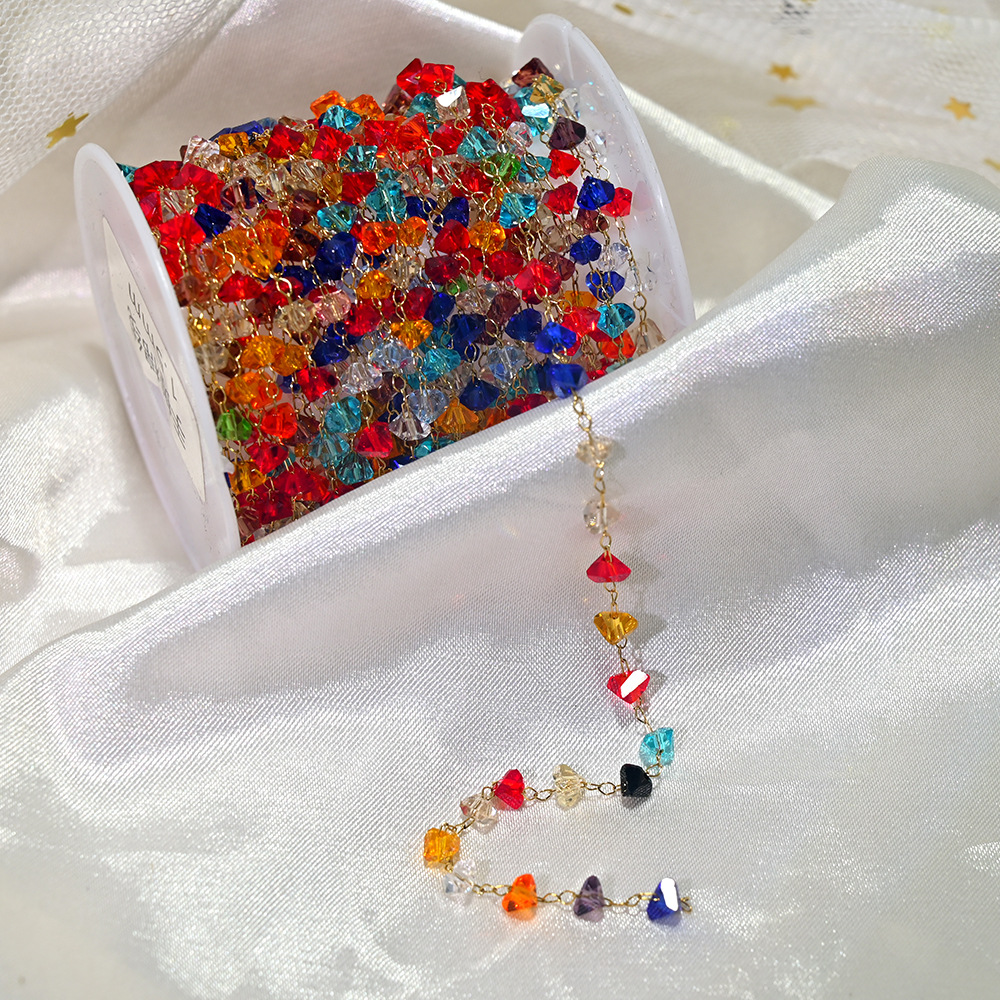 18:Lt051-gold chain mixed color