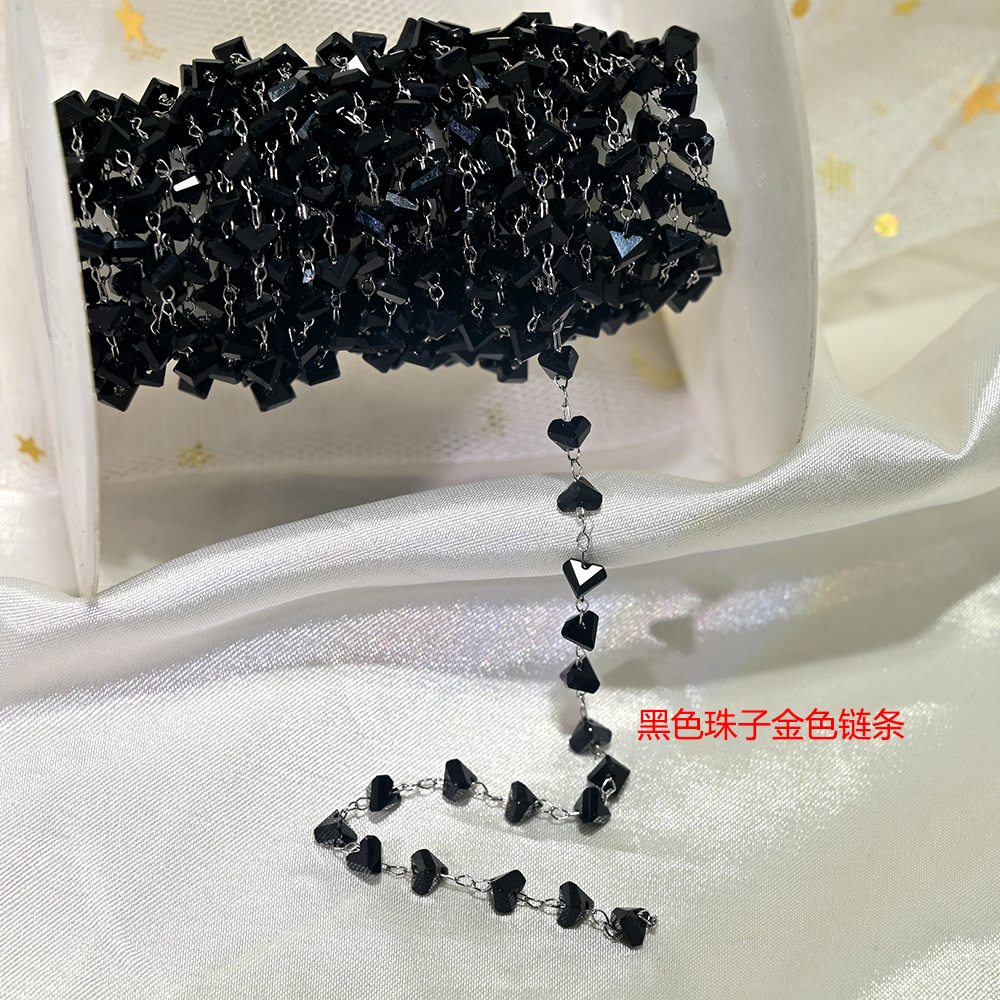 32:Lt065-gold chain black