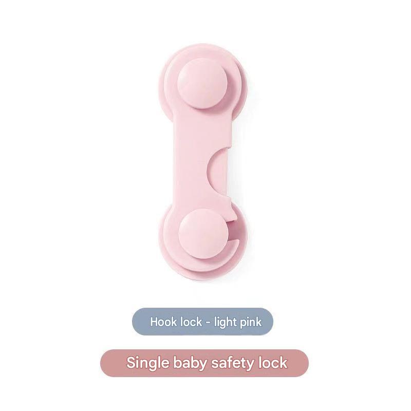 Fs07-pink short lock (5 in a group)