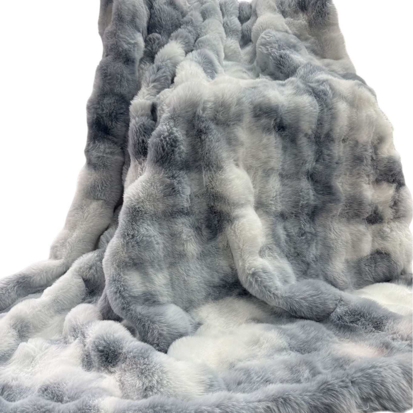 tie-dyed gray