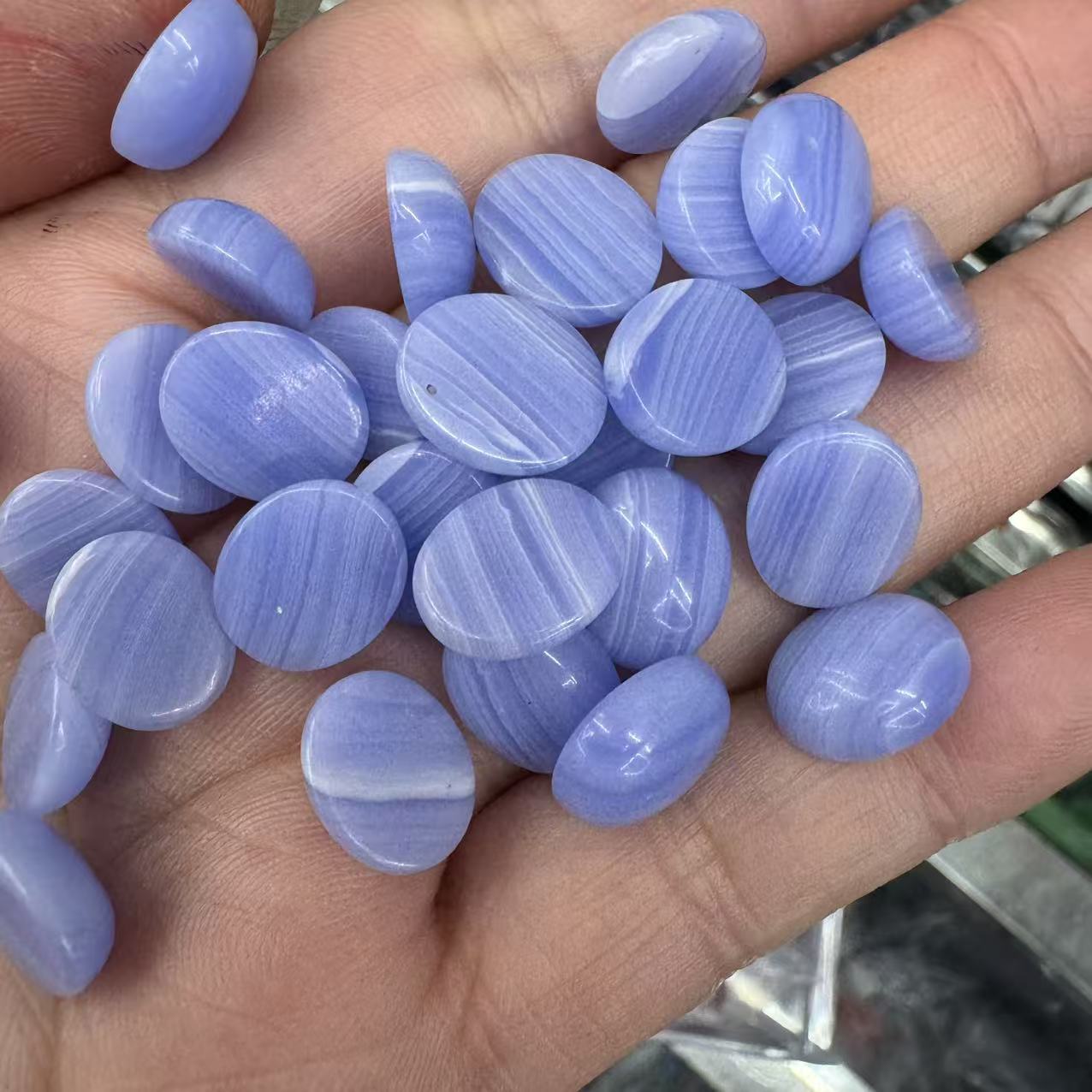 12:purple agate turquoise