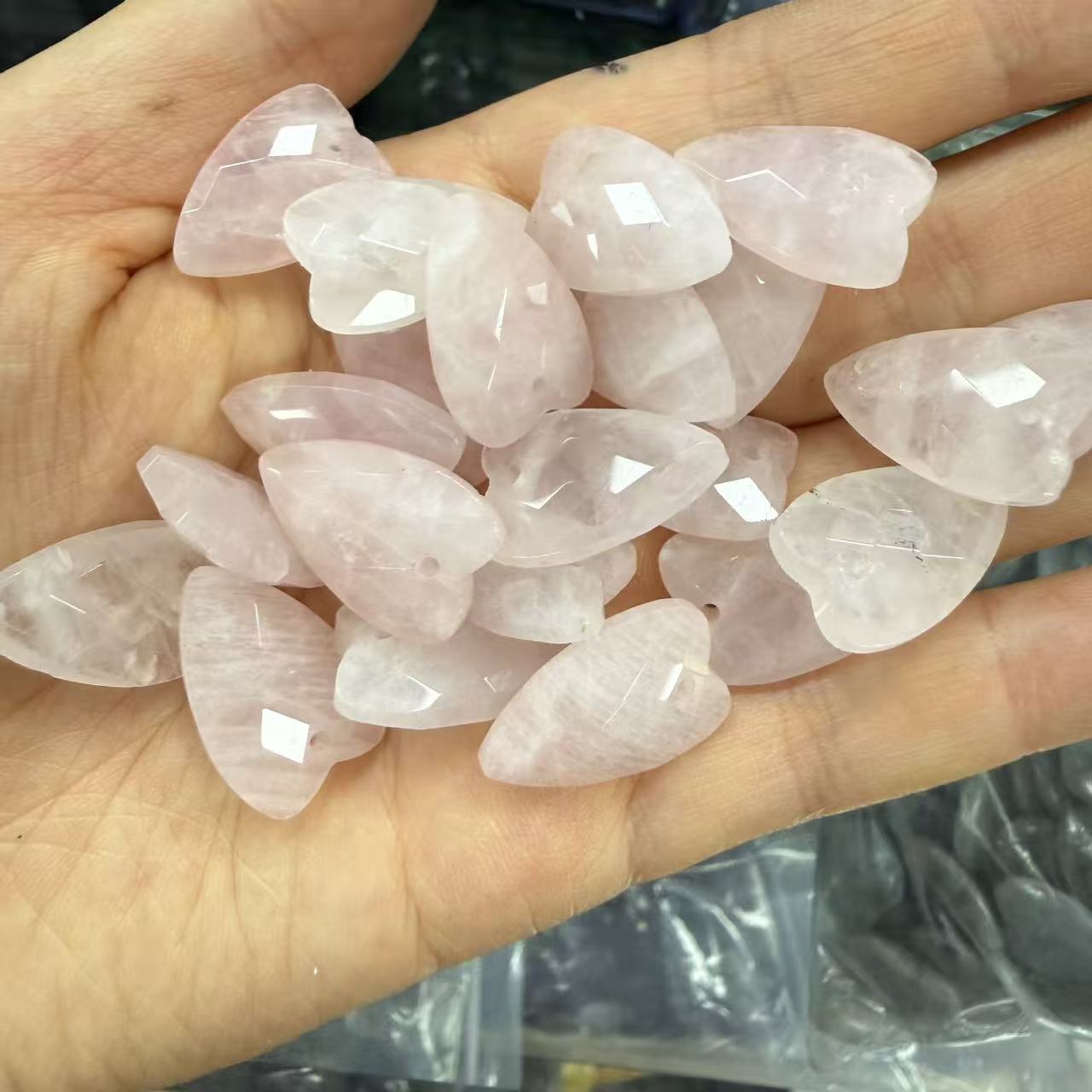 6:Rose quartz