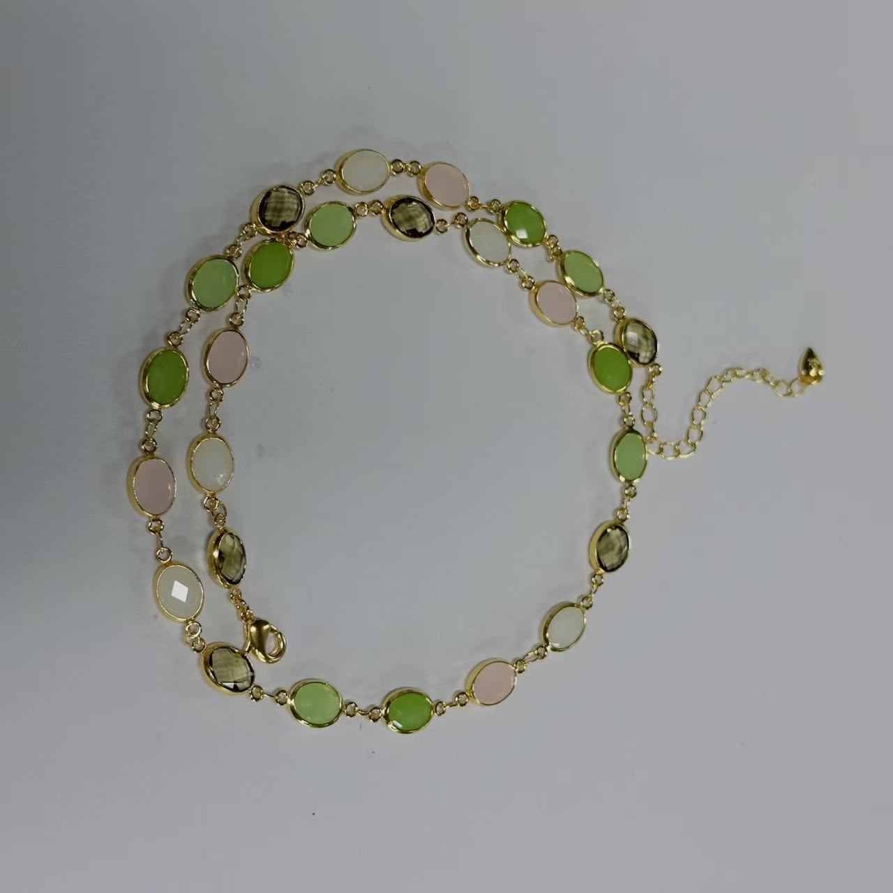 3:3 necklace 40cm with 6cm extender chain