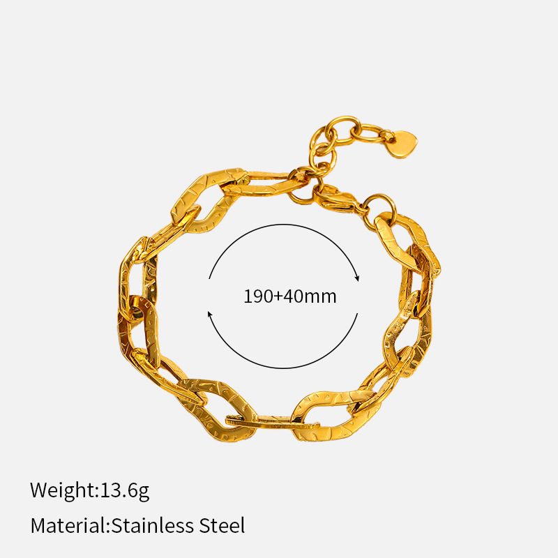 1:Gold bracelet