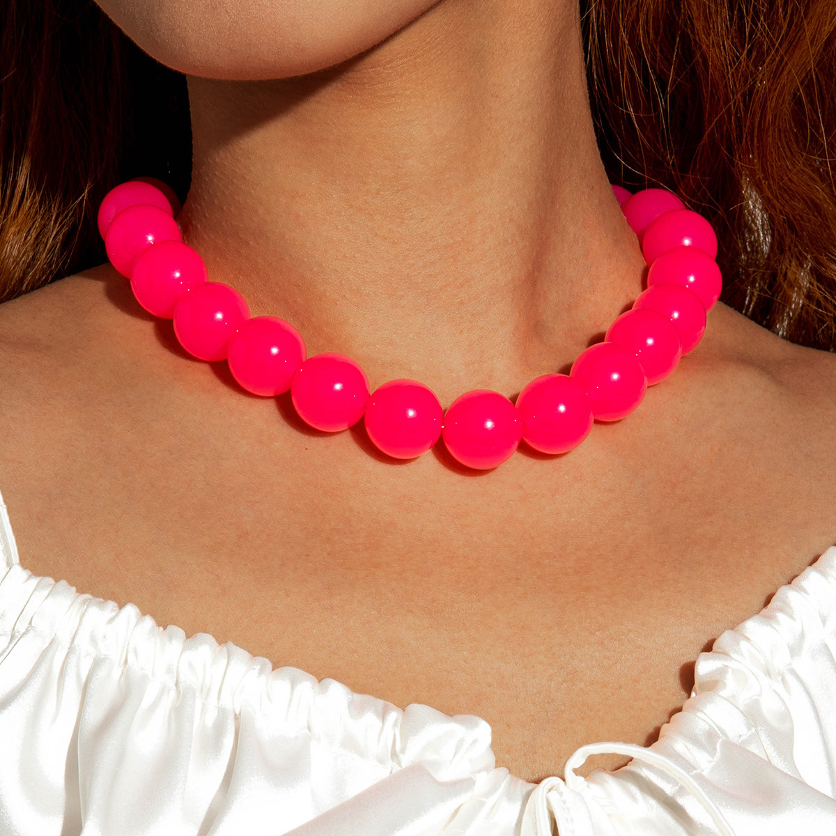 7:Rose red (beads 18mm)