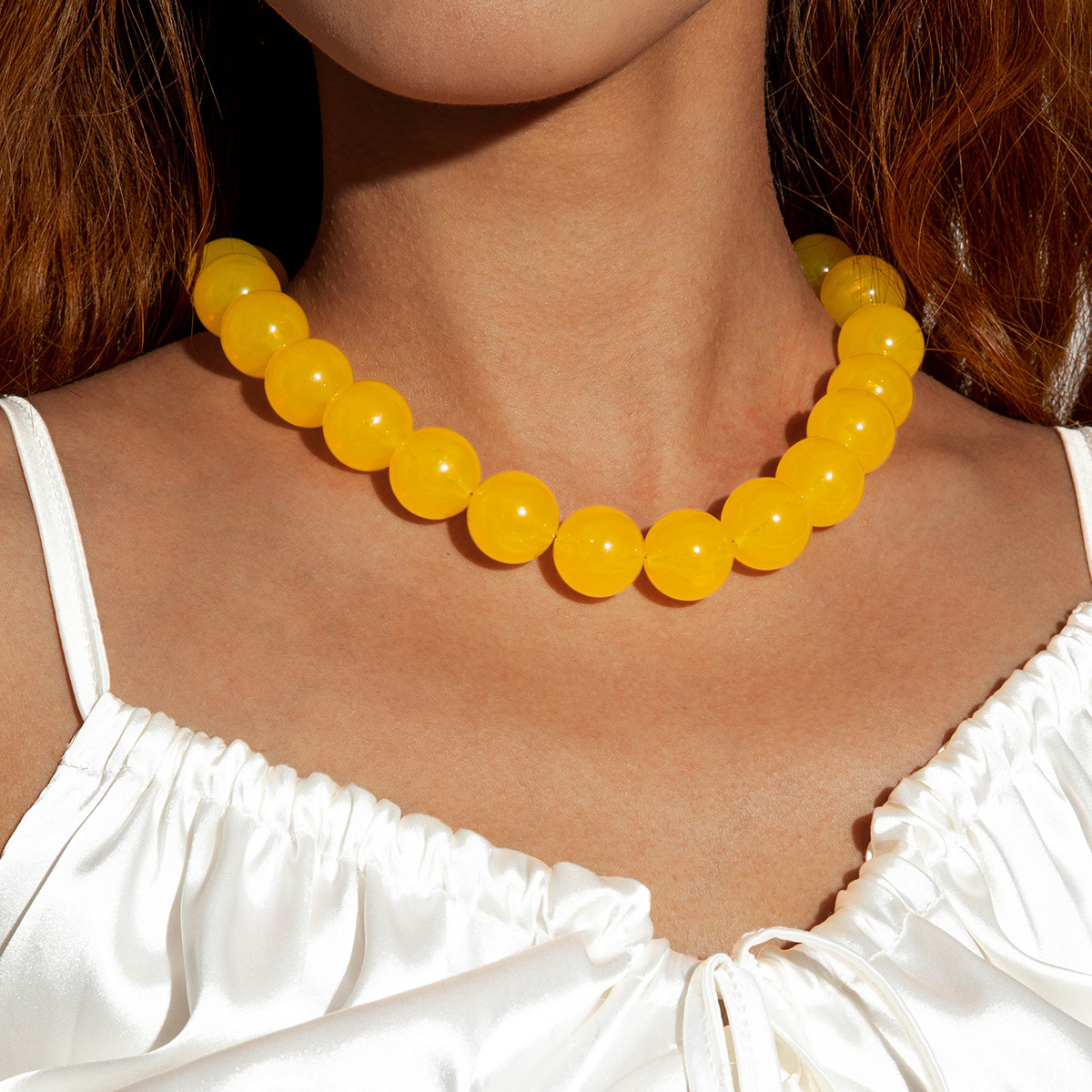 8:Yellow (beads 18mm)