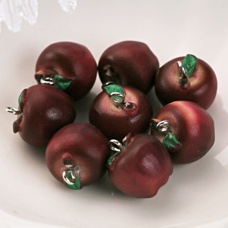 3:Dark red apple [nail 4x8mm]