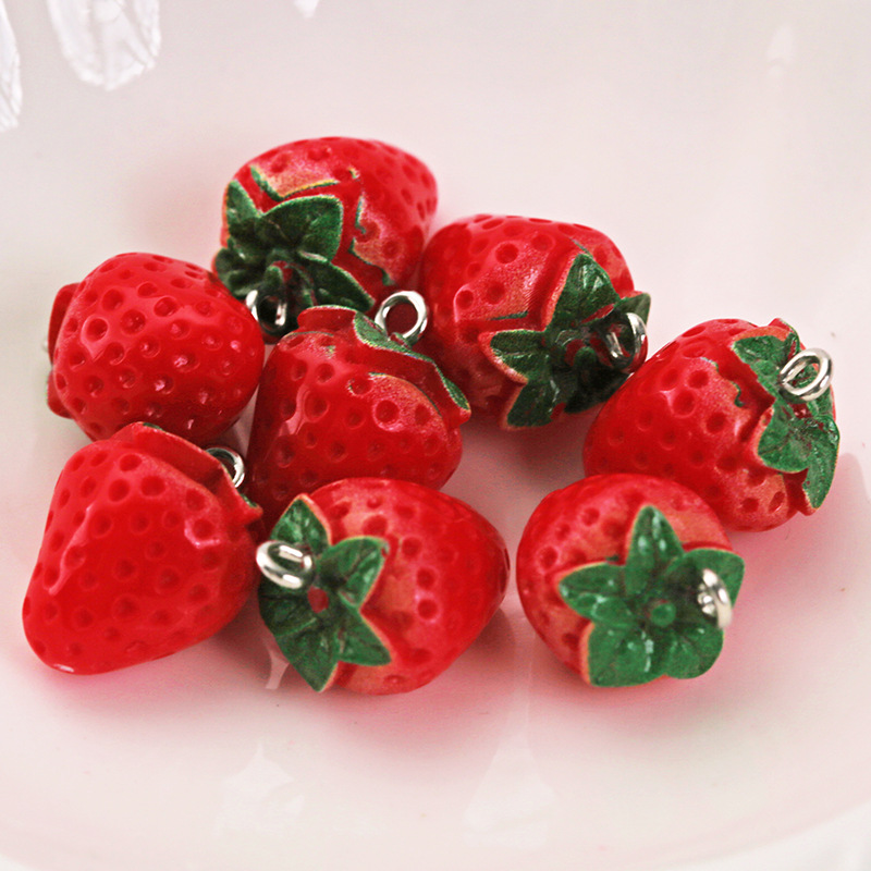 14:Small strawberry [nail 4x8mm]