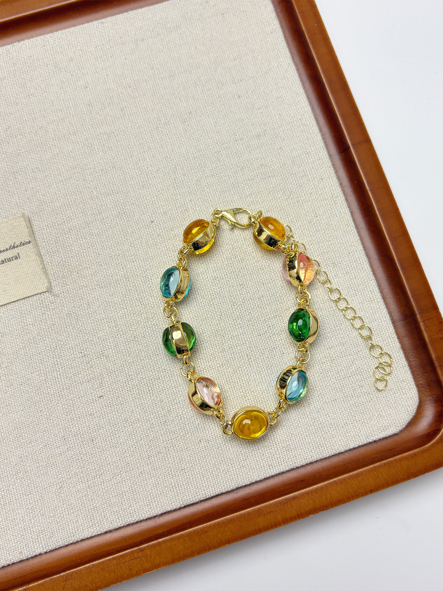 2:bracelet 18cm with 8cm extender chain