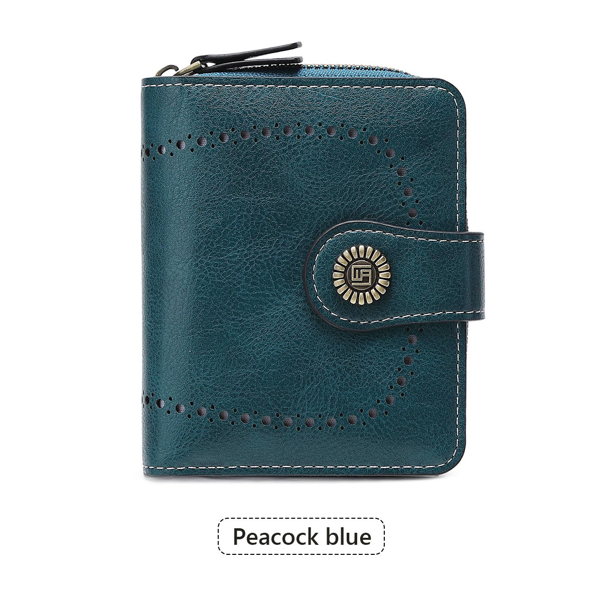 Peacock blue