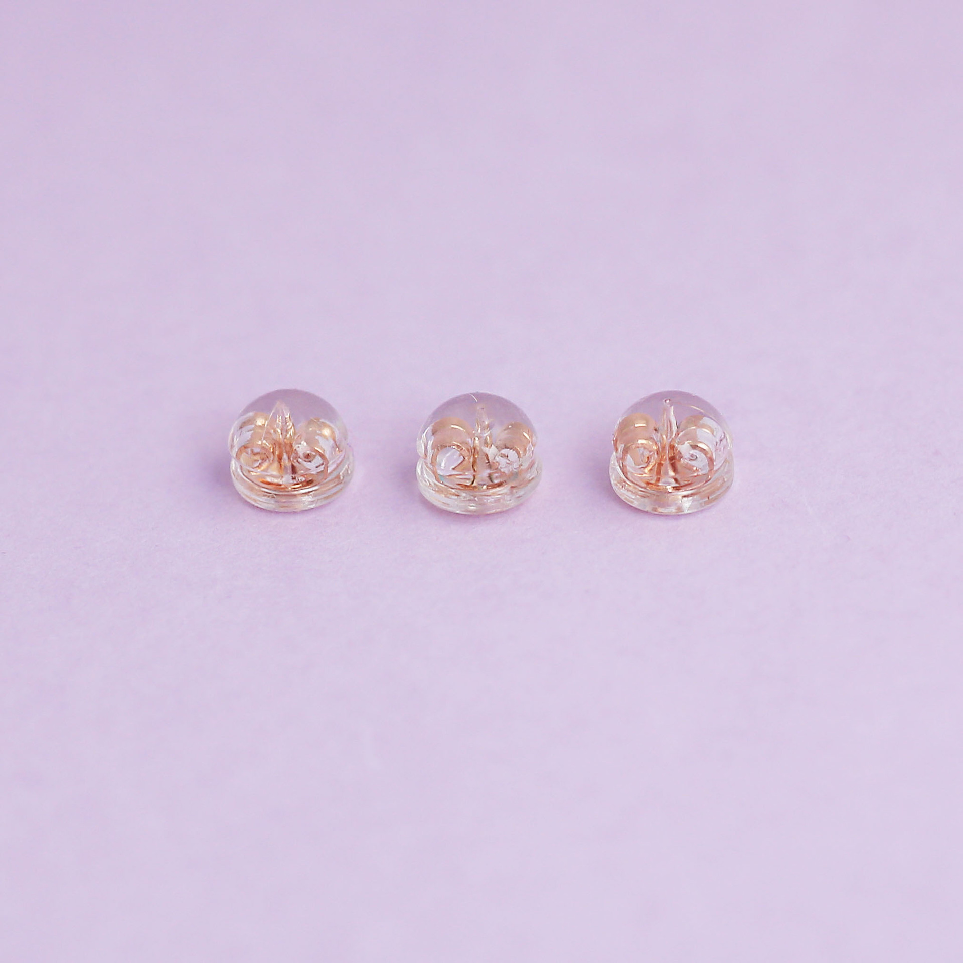 2:Rose gold electroplating color retention [5mm silicone earplugs]
