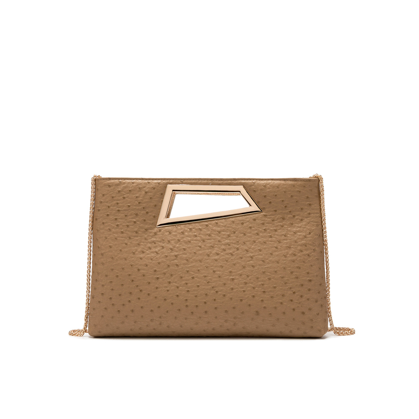 Ostrich pattern khaki