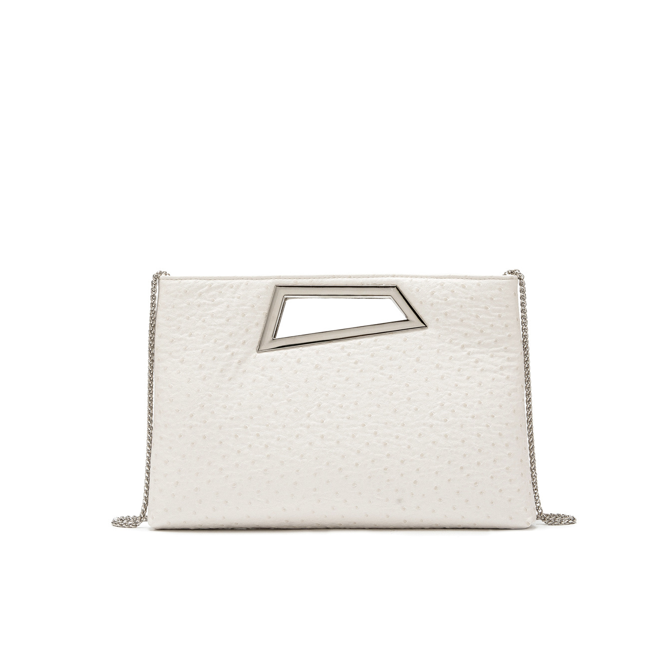 Ostrich pattern off-white