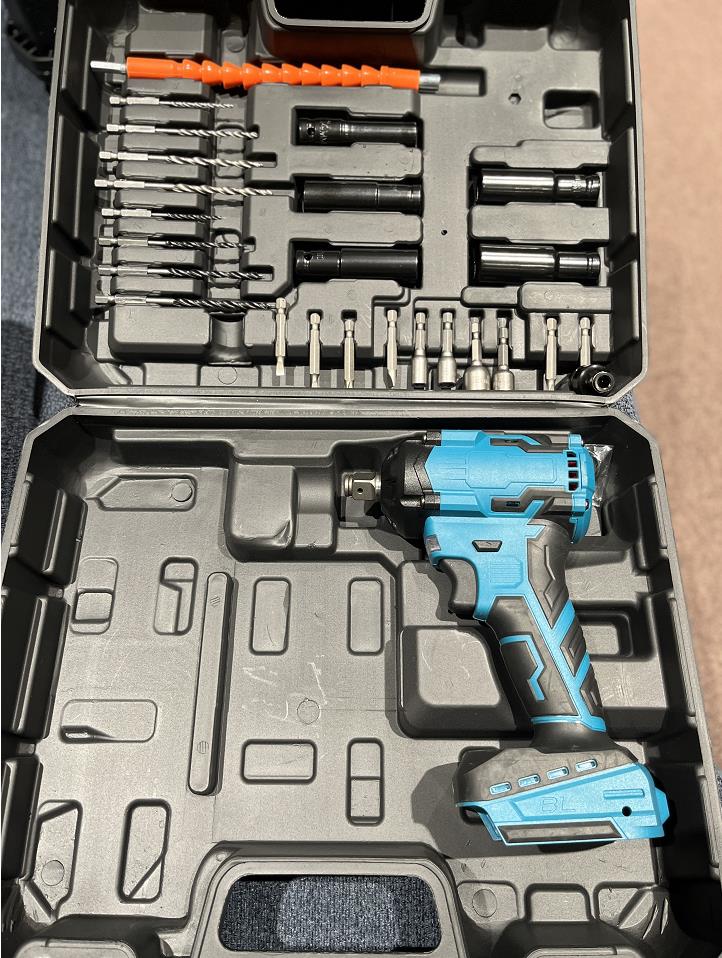 Impact Drill with 2 batteries and 1 charger