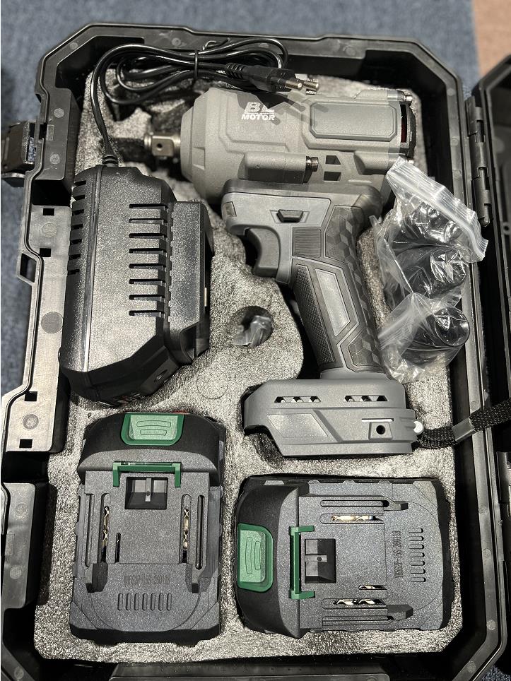 Impact Drill with 2 batteries and 1 charger