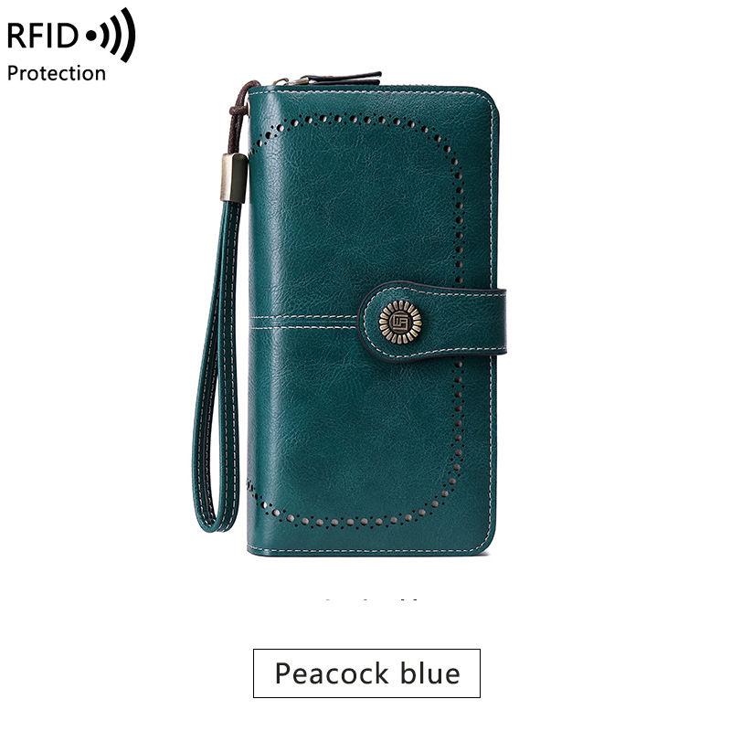 Peacock blue