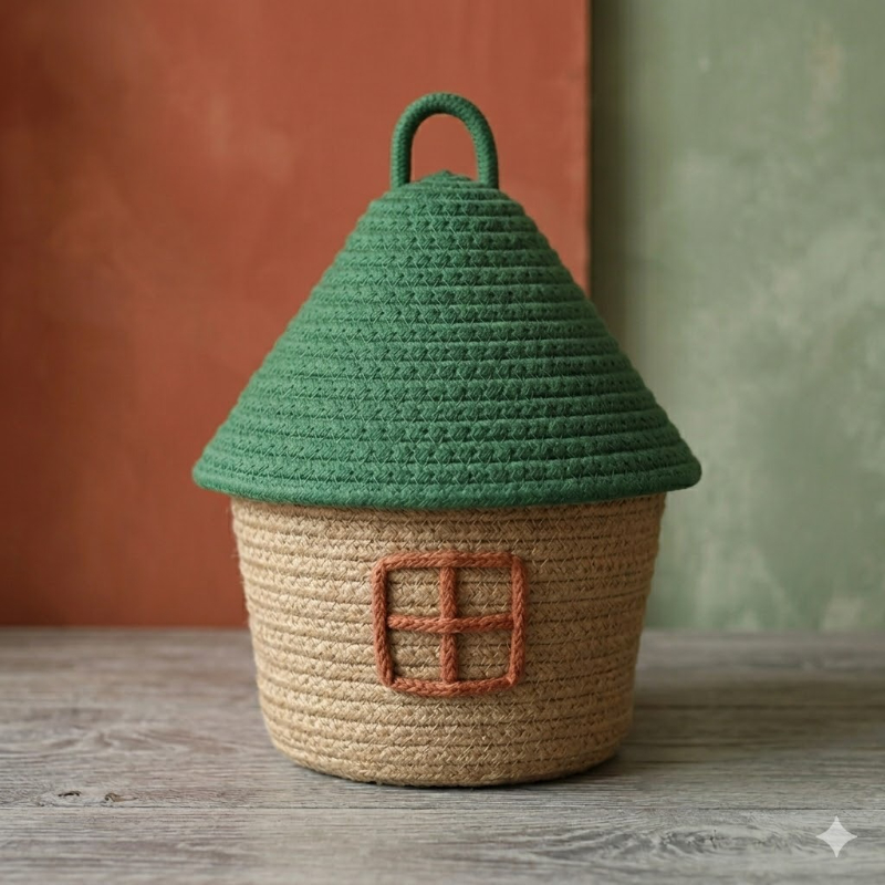 Green hemp small house