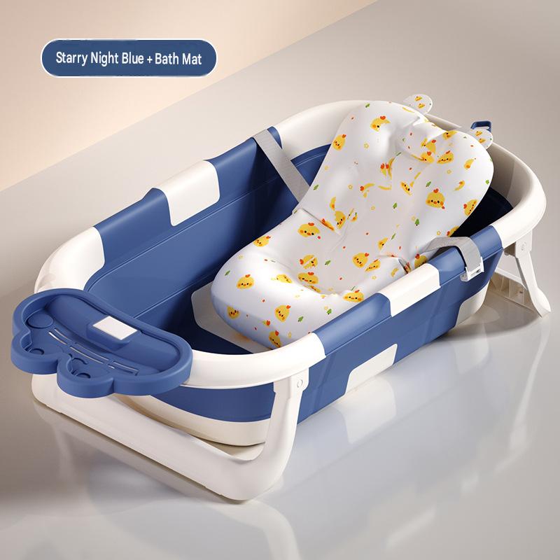 Regular blue   bath mat