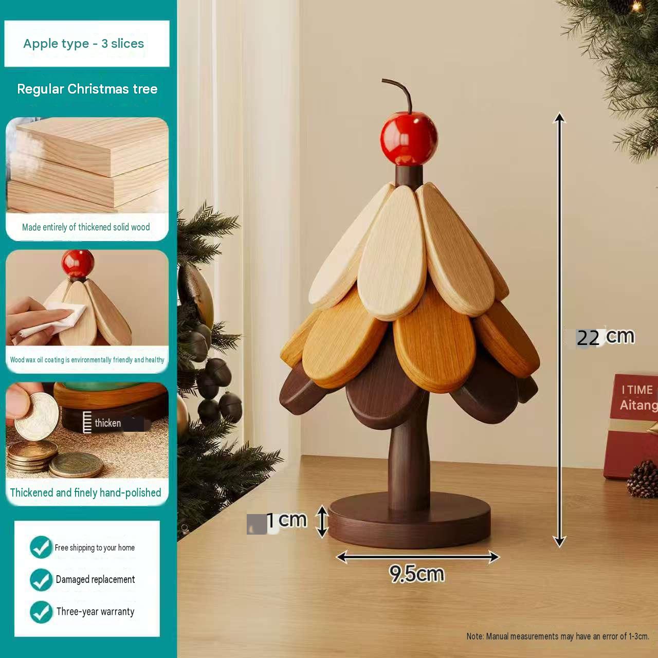 [large size] three-layer apple style