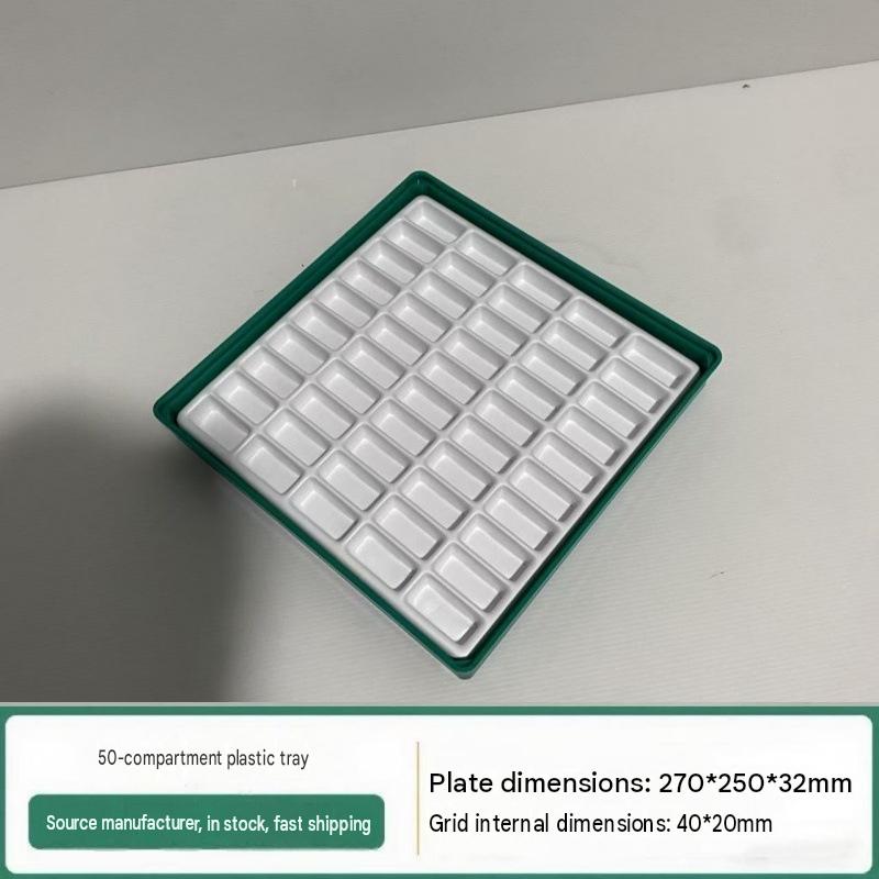 11:50-compartment plastic tray