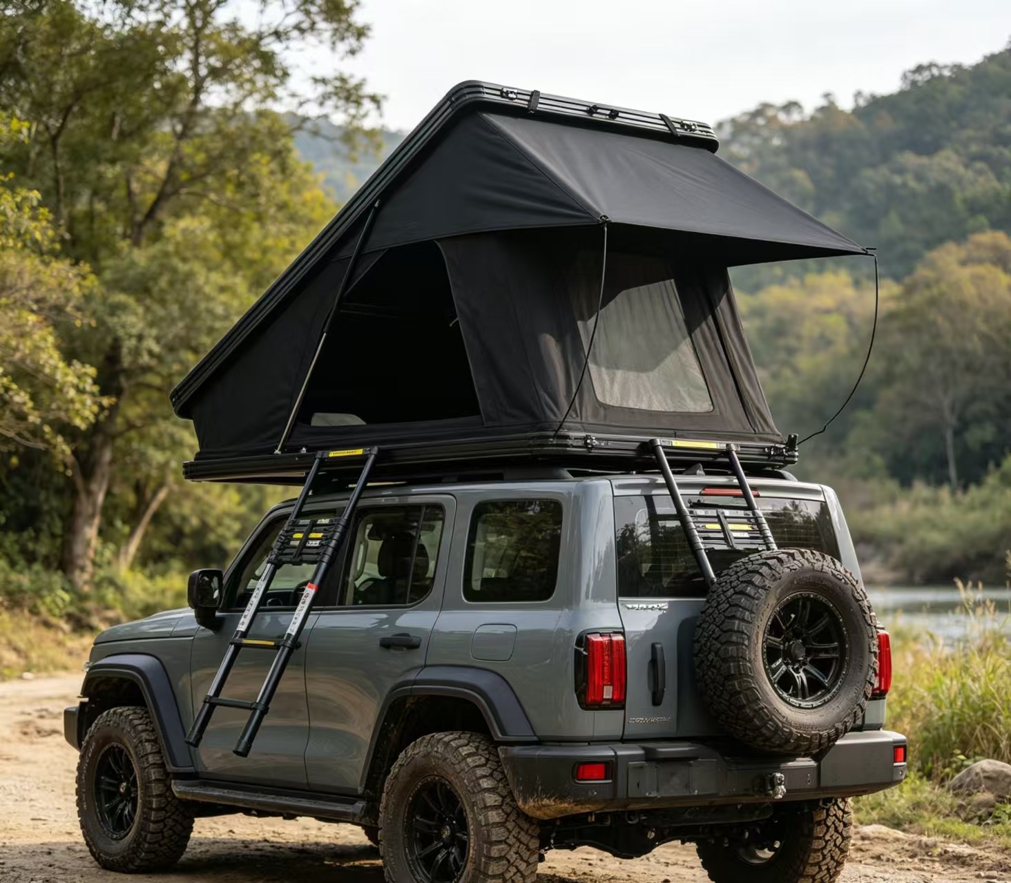 Aluminum triangular heightened tent (small size)