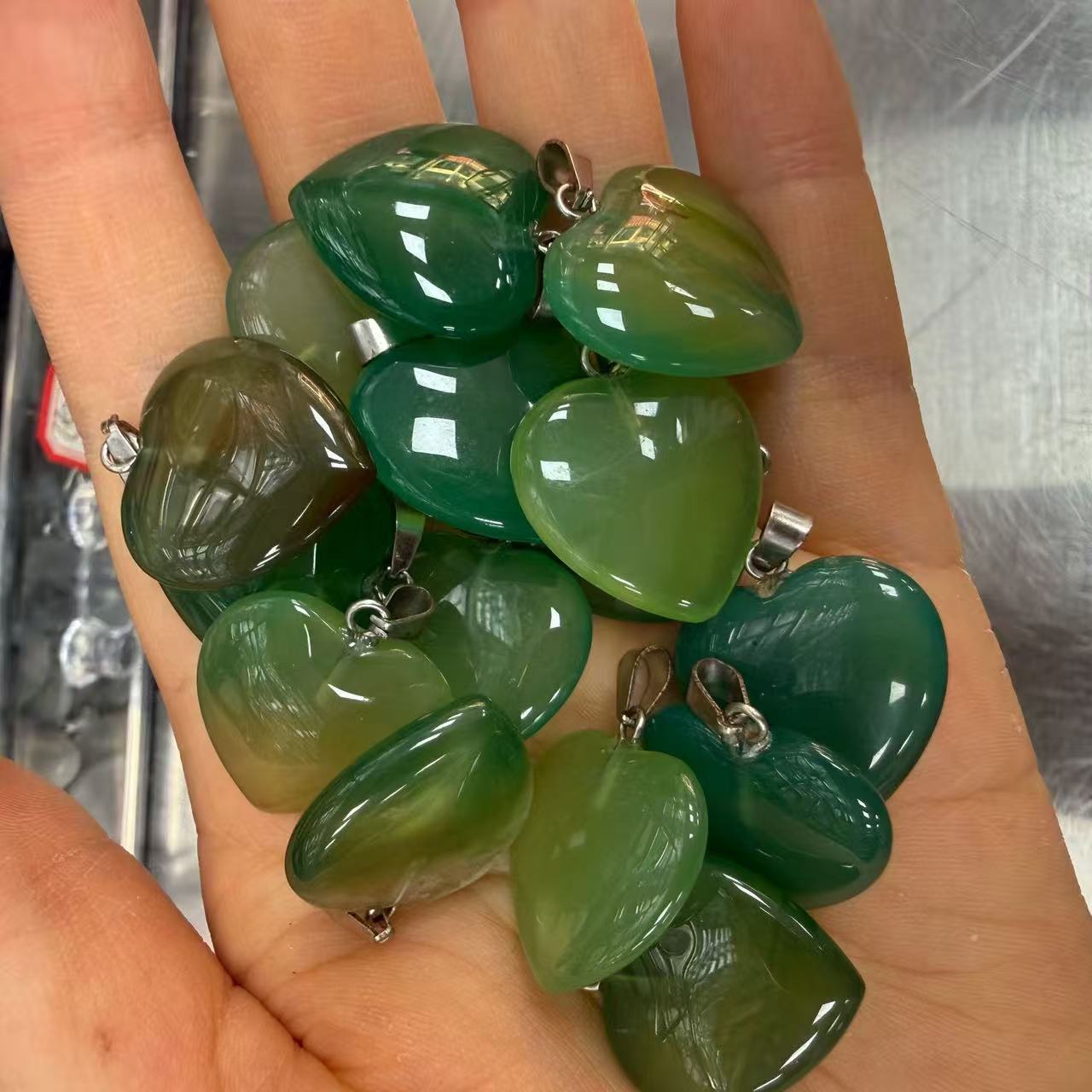 43:Green agate