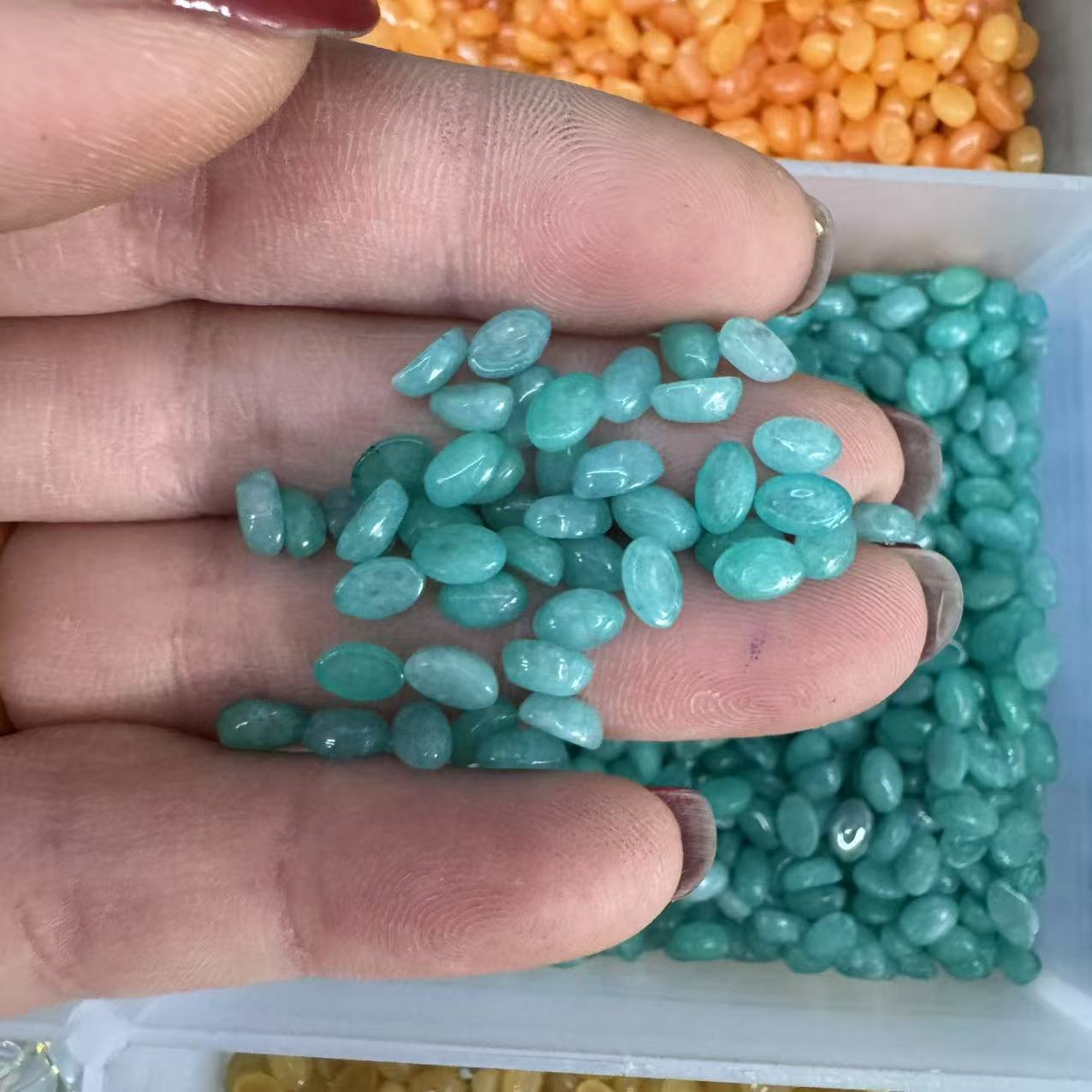 6:Amazonite 4*6mm