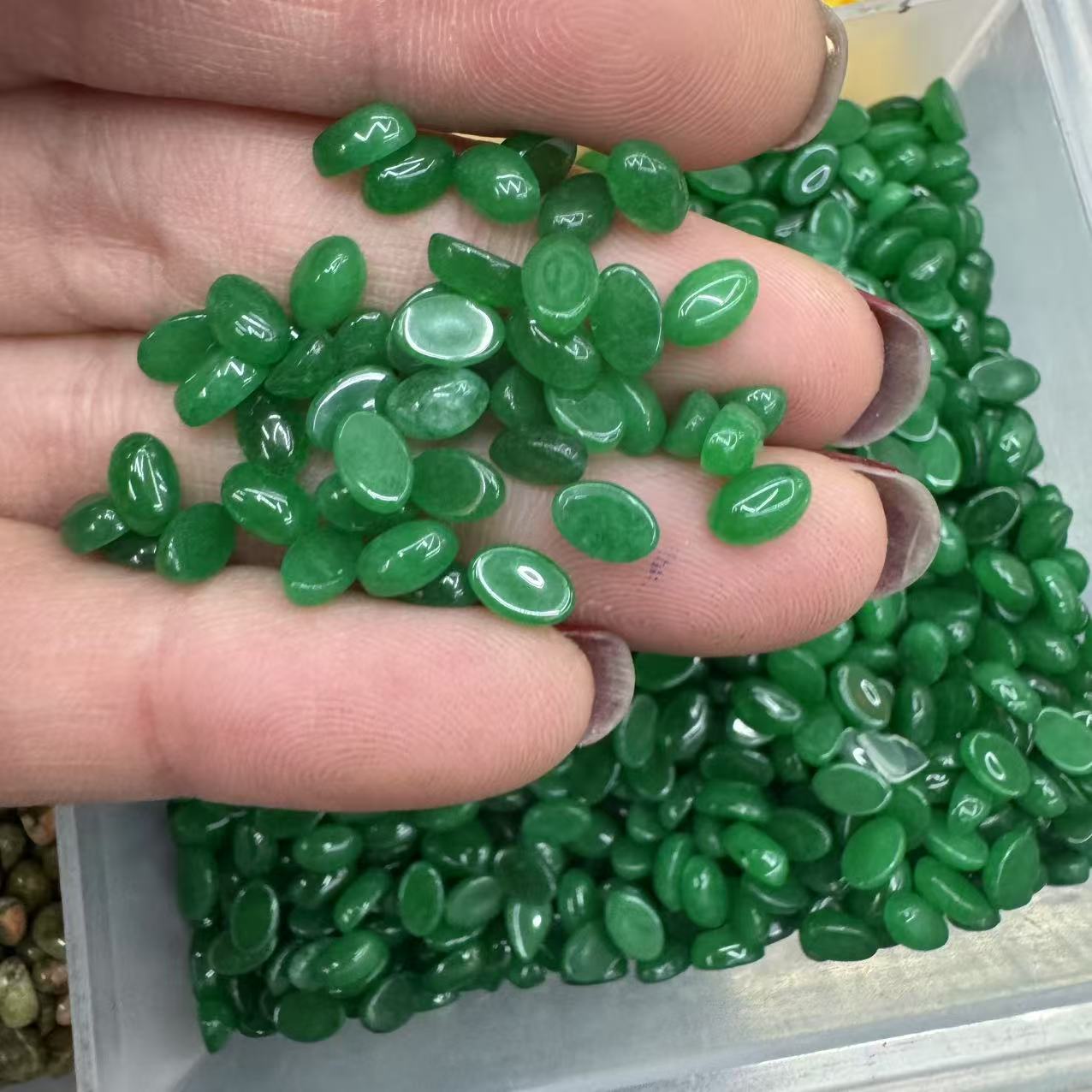 20:Malay jade 4*6mm