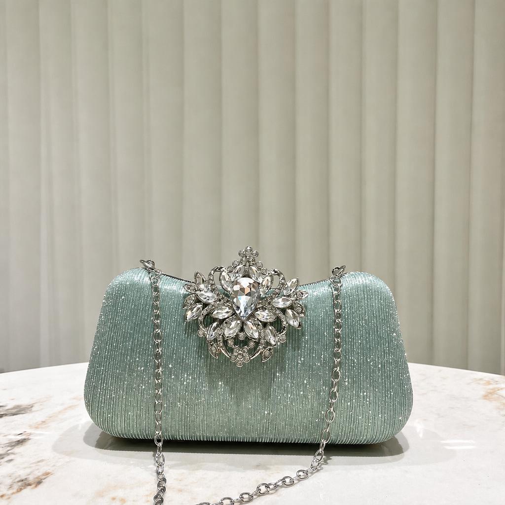 Mint green (silver buckle)