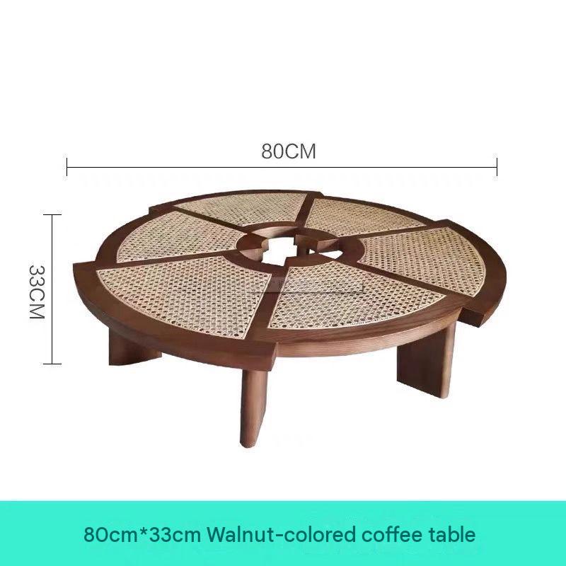 walnut color-gear coffee table