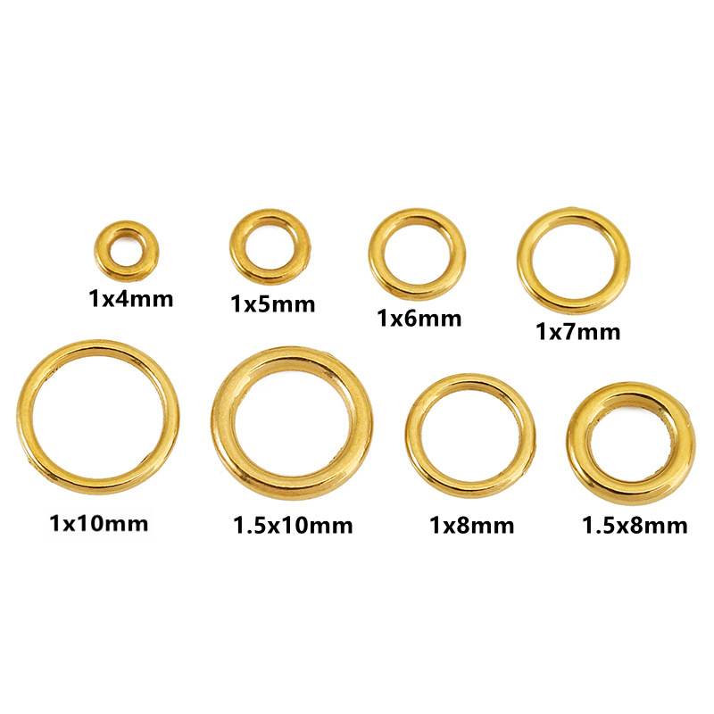 2:Smooth closed ring-gold