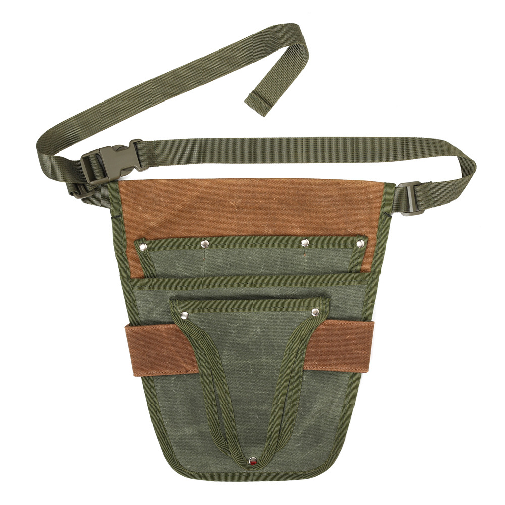 Brown and green