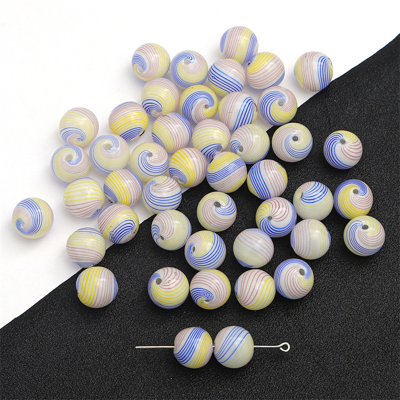 25:14mm striped white and blue 1 piece