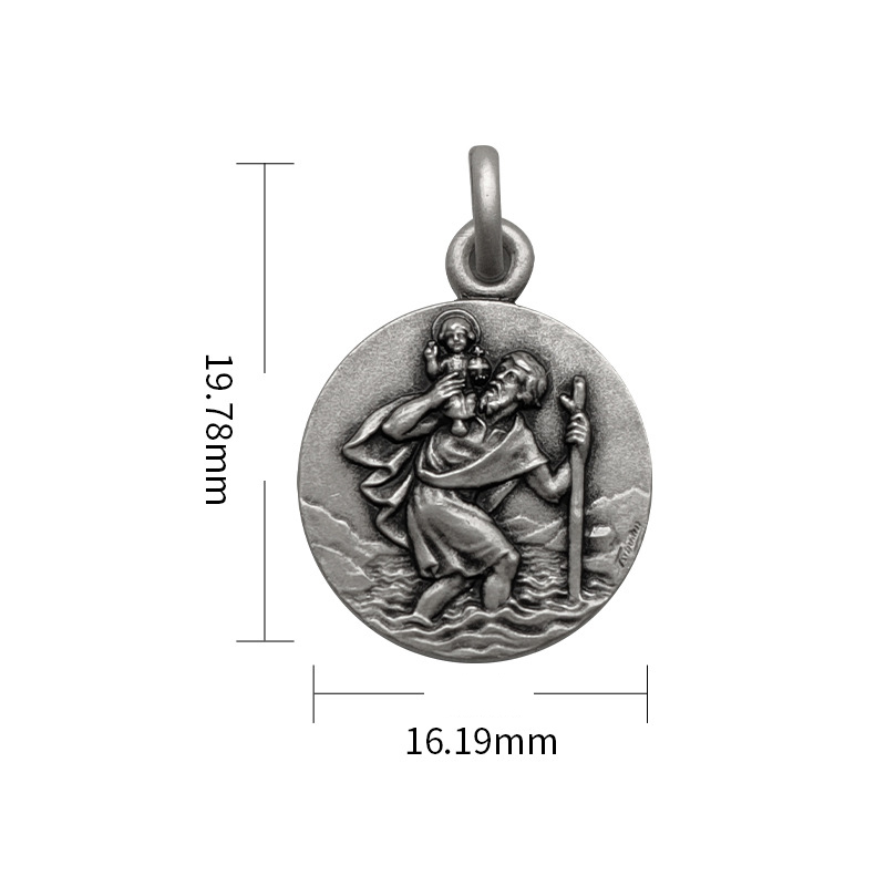 16mm [925 silver-excluding chain]