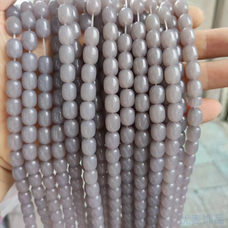 Gray jade 40pcs/strand