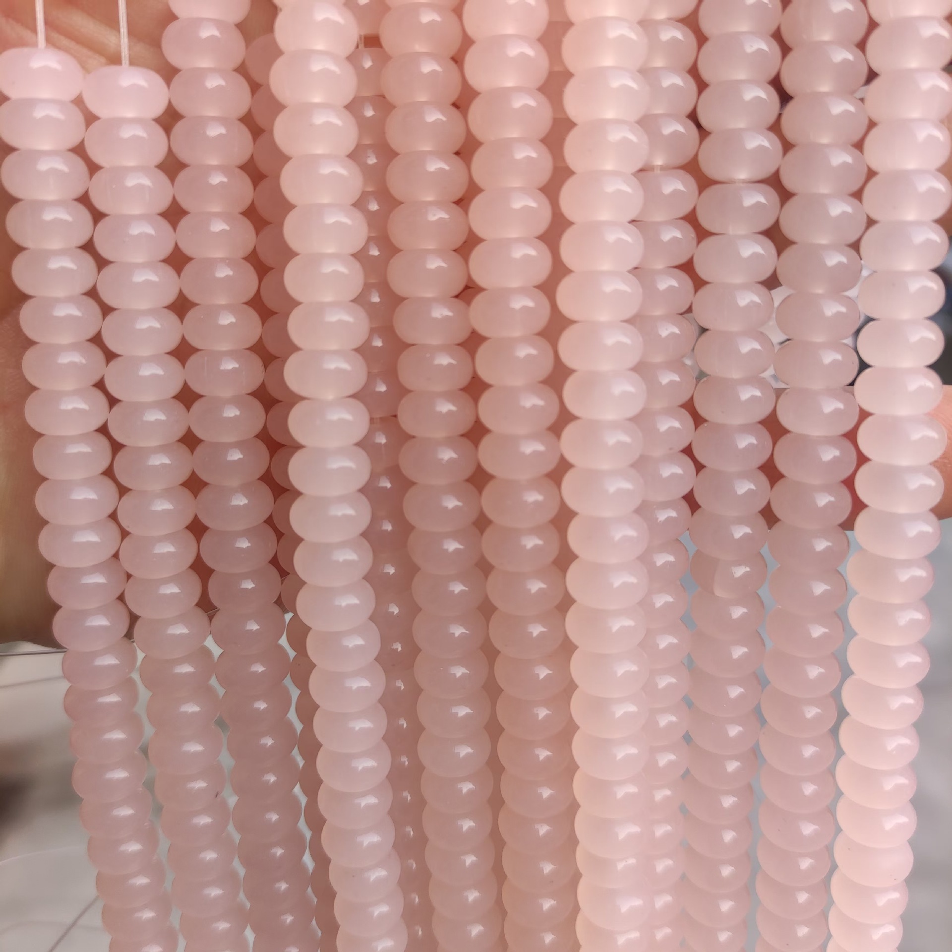 Light pink 79pcs/strand