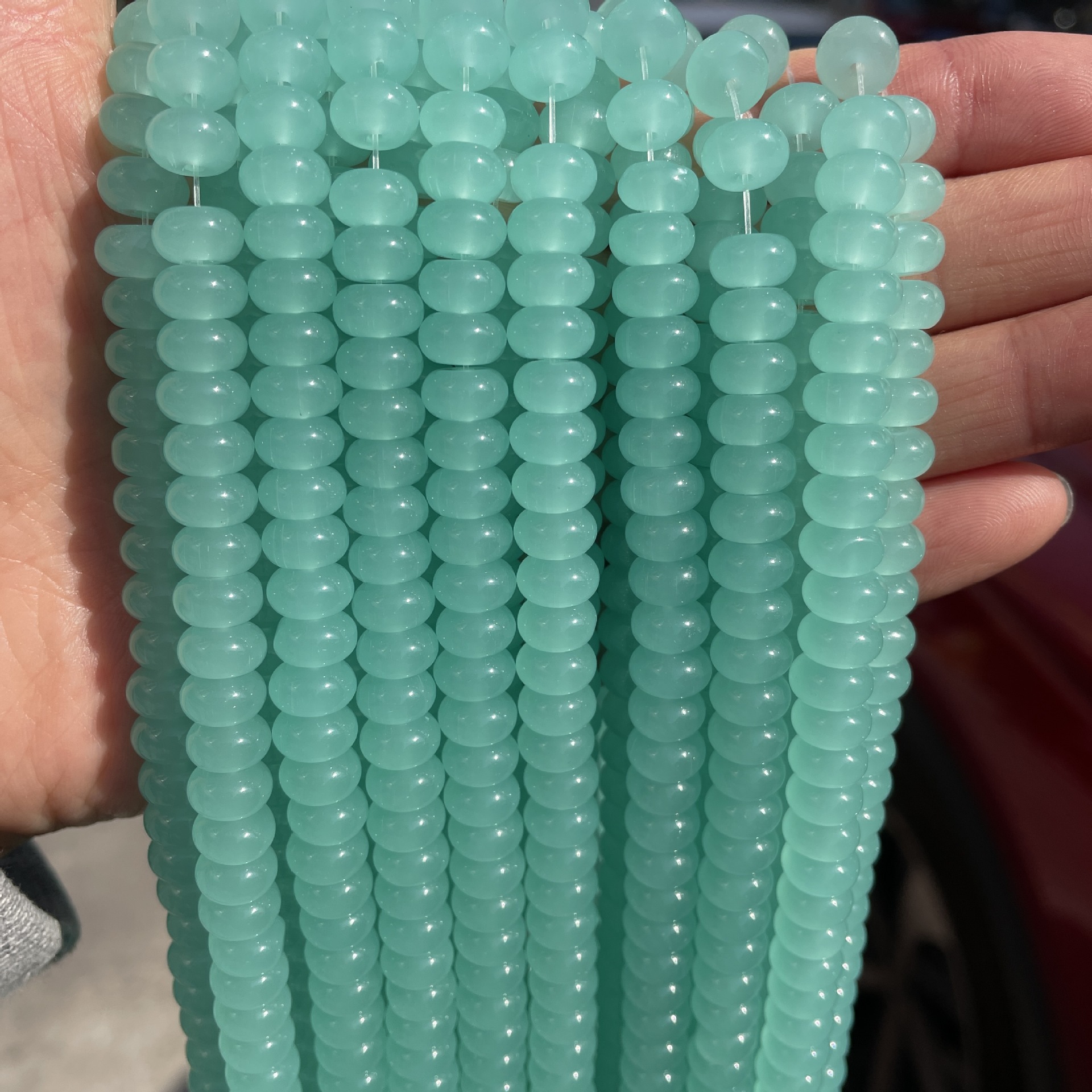 Aquamarine 79pcs/strand