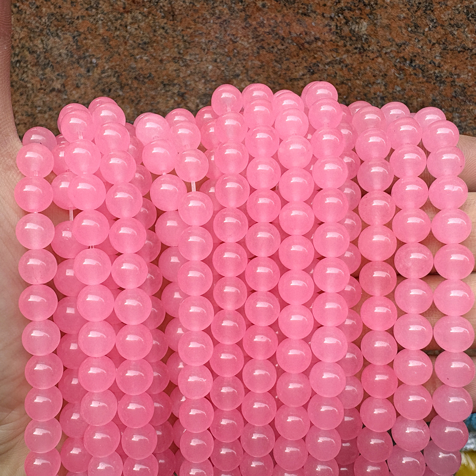 Dark pink#A286 10mm/38pcs