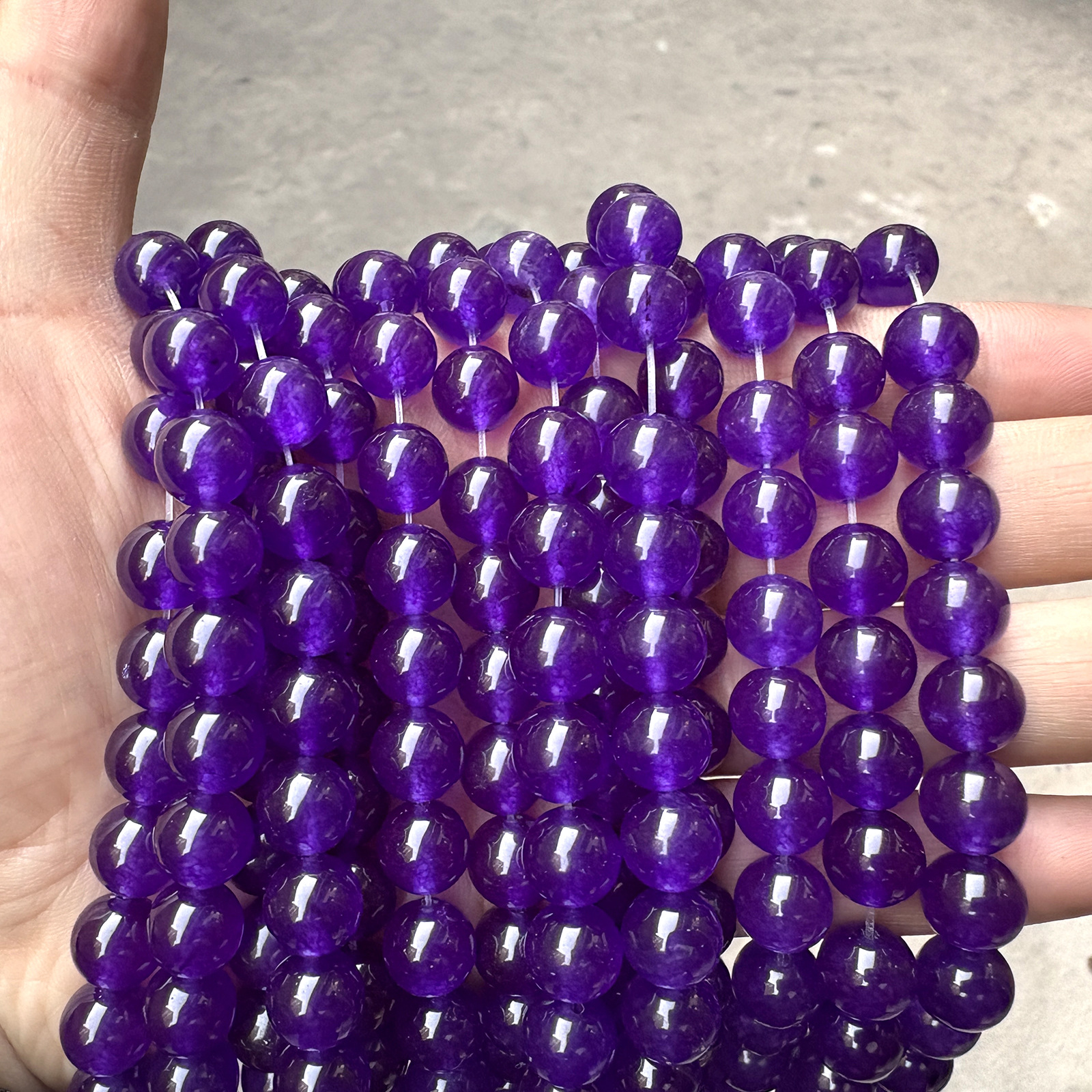 Deep purple#A278 12mm/30pcs